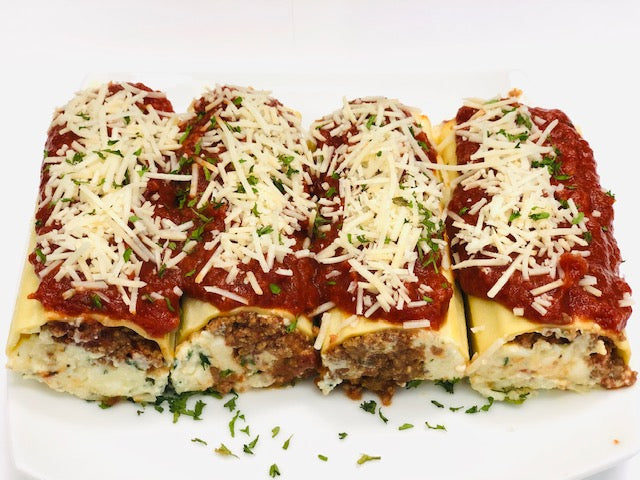 Oven Pack Double Meals - Meat Lasagna Rolls