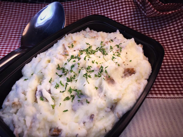 Creamy Homemade Mashed Potatoes with Skins